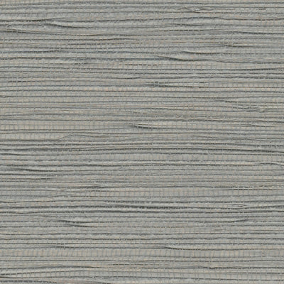 product image of Grasscloth Painted Wallpaper in Silver Grey 542