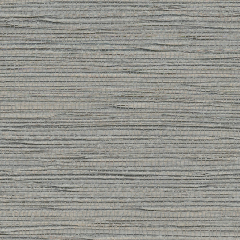 media image for Grasscloth Painted Wallpaper in Silver Grey 273