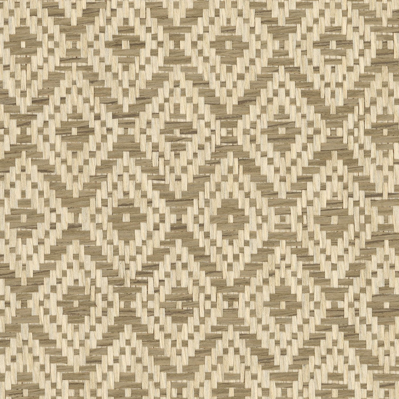 media image for Paperweave Diamond Wallpaper in Khaki/Cream 261