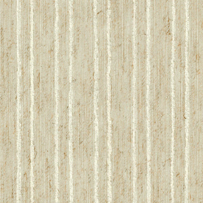 product image of String Alternating Stripe Textural Wallpaper in Beige/Wheat 547