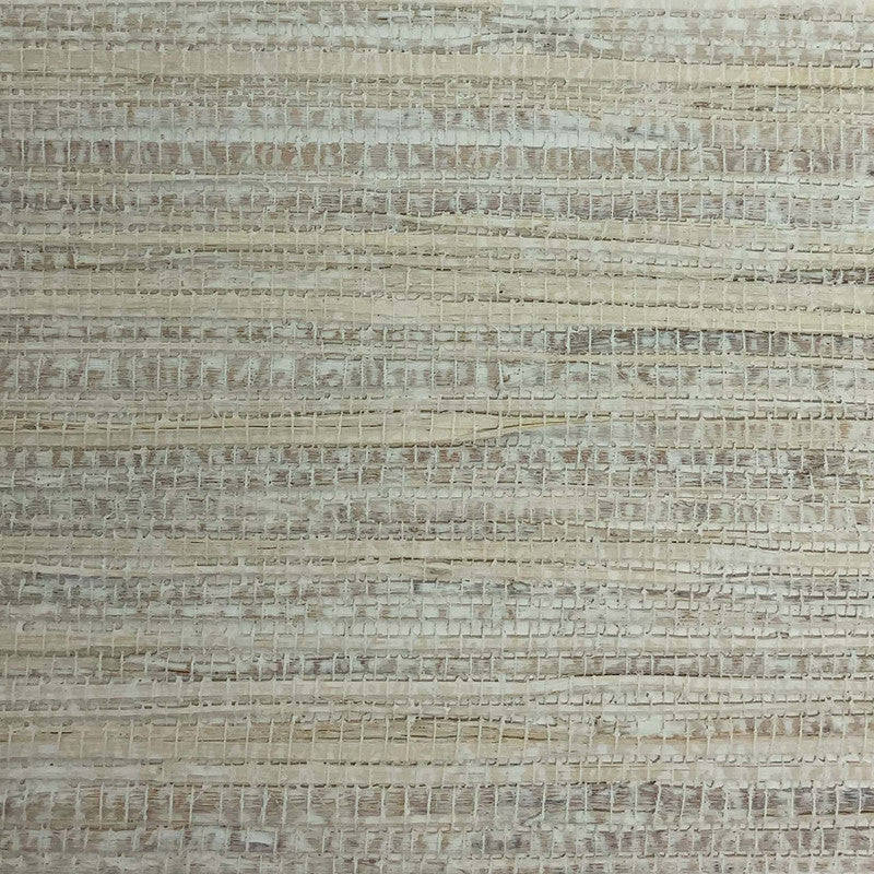 media image for Grasscloth Painted Wallpaper in Cream 222