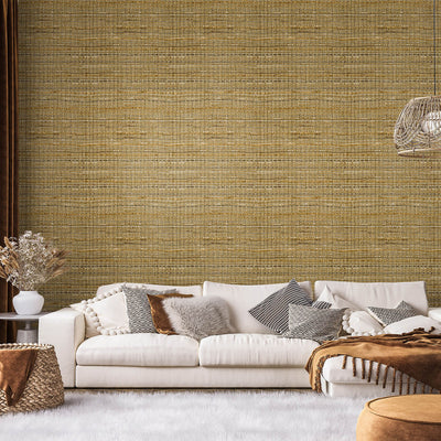 product image for Fondo Wild Grass Wallpaper in Curry 85