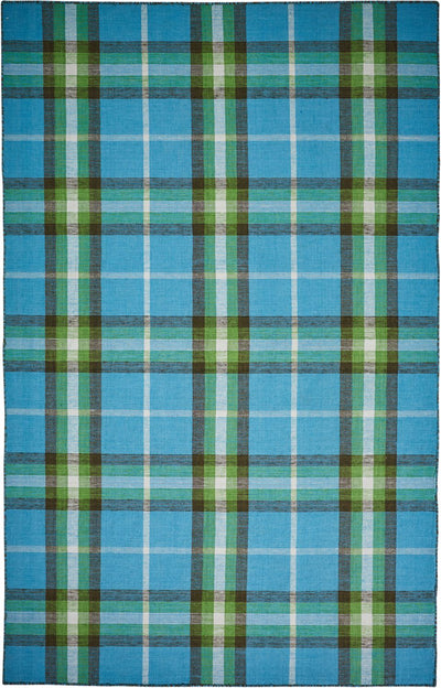 product image for Jens Hand Woven Blue and Green Rug by BD Fine Flatshot Image 1 61