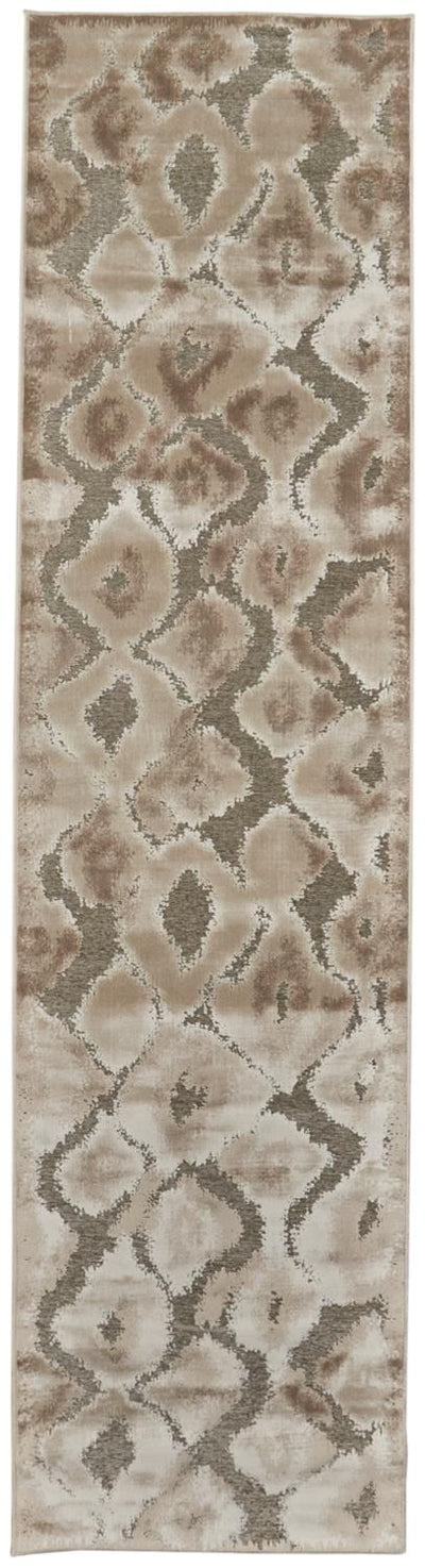 product image for Pellaro Gray and Taupe Rug by BD Fine Flatshot Image 1 20