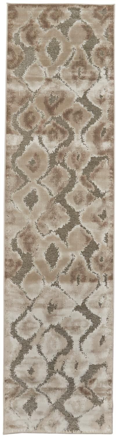 media image for Pellaro Gray and Taupe Rug by BD Fine Flatshot Image 1 280