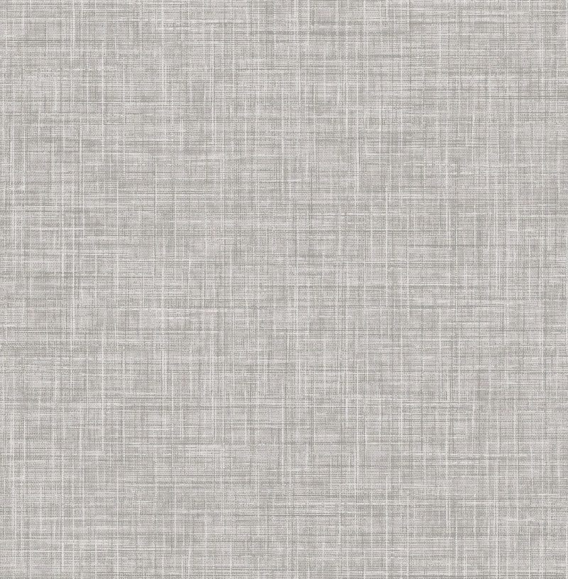 media image for Mendocino Grey Linen Wallpaper 269