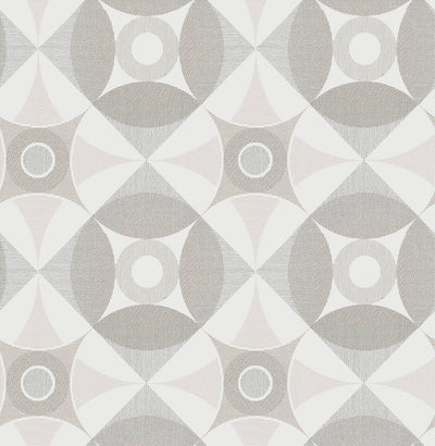 product image for Ellis Light Brown Geometric Wallpaper 30