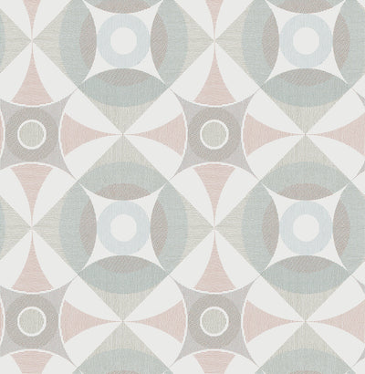 product image of Ellis Multicolor Geometric Wallpaper 528