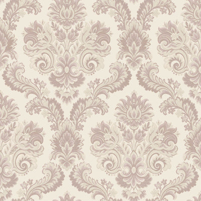 product image for Italian Style Damask Wallpaper in Pink/Cream 39