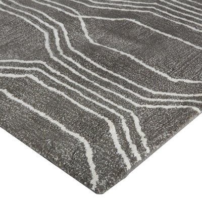 product image for Rainor Hand Tufted Gray and Ivory Rug by BD Fine Corner Image 1 57