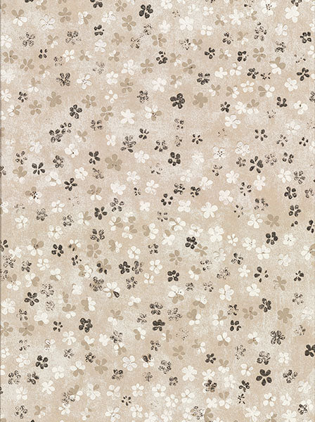 media image for Cosima Beige Miniature Floral Wallpaper 217