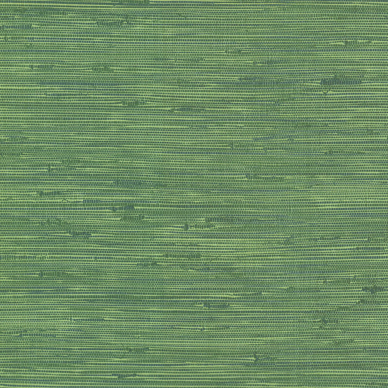 media image for Fiber Green Faux Grasscloth Wallpaper 297