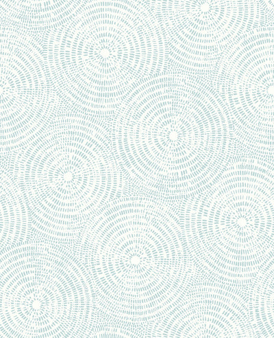 product image for Vatten Light Blue Geometric Wallpaper 2