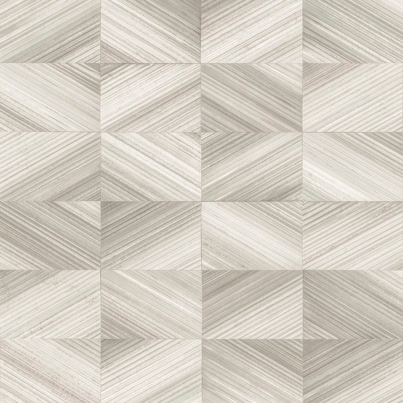 media image for Stratum Taupe Geometric Faux Wood Wallpaper 214