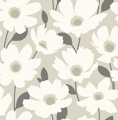 product image of Astera Beige Floral Wallpaper 515