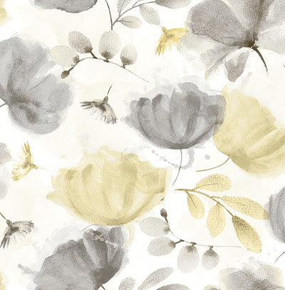 product image for Zahra Grey Floral Wallpaper 4