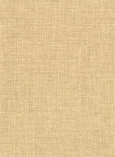 product image of Upton Wheat Faux Linen Wallpaper from the Main Street Collection by Brewster 569