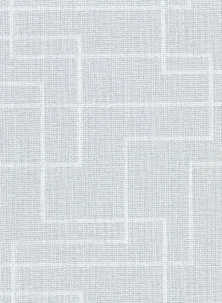 media image for Clarendon Sky Blue Geometric Faux Grasscloth Wallpaper from the Main Street Collection by Brewster 215