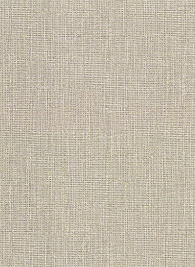 product image of Claremont Brown Faux Grasscloth Wallpaper from the Main Street Collection by Brewster 526