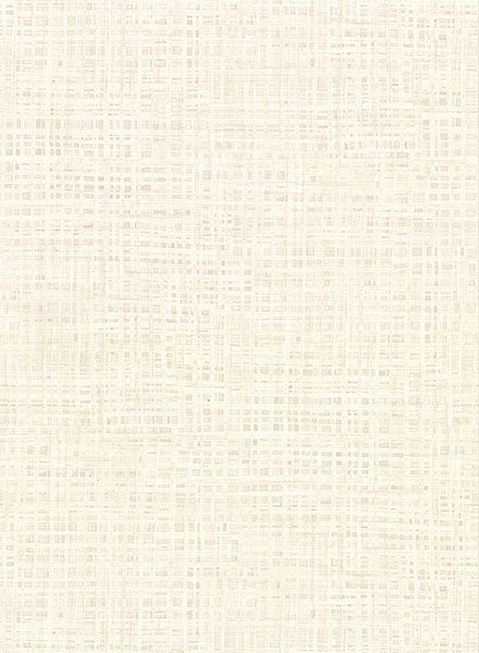 media image for Montgomery Off-White Distressed Faux Linen Wallpaper from the Main Street Collection by Brewster 280