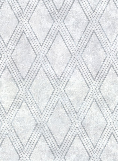 product image of Dartmouth Sky Blue Faux Plaster Geometric Wallpaper from the Main Street Collection by Brewster 530