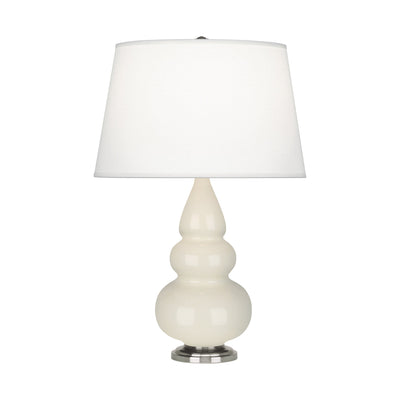 product image for small triple gourd bone glazed ceramic accent table lamp by robert abbey ra 254x 2 26