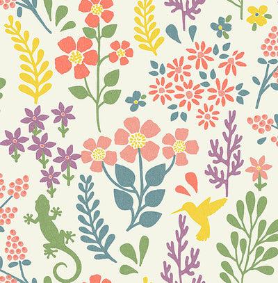 product image for Karina Multicolor Meadow Wallpaper 41