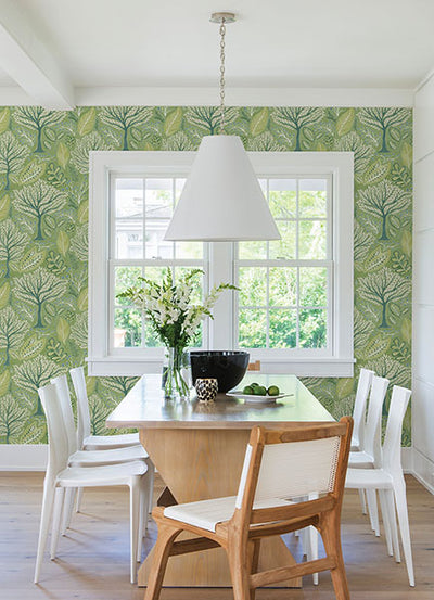 product image for Kiah Green Forest Wallpaper 44