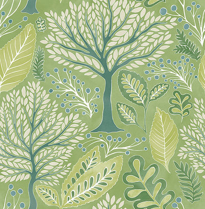 product image of Kiah Green Forest Wallpaper 515