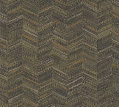 product image of Tatlin Brown Chevron Wallpaper 510