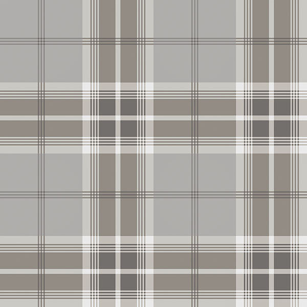 media image for Sala Neutral Plaid Wallpaper 256