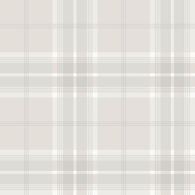 product image of Sample Sala White Plaid Wallpaper 586