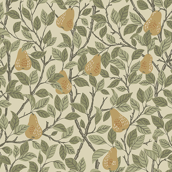 media image for Pirum Yellow Pear Wallpaper 280