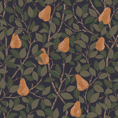 product image of Pirum Navy Pear Wallpaper 52