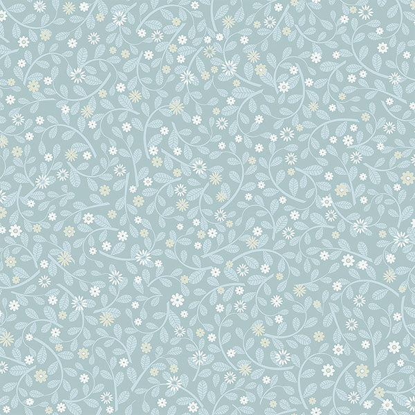 Shop Hummelvik Blue Daisy Trail Wallpaper | Burke Decor