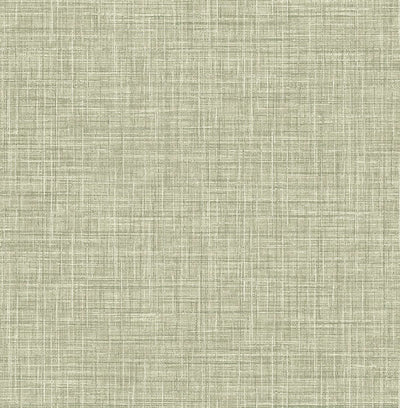 product image of Tuckernuck Green Linen Wallpaper 574