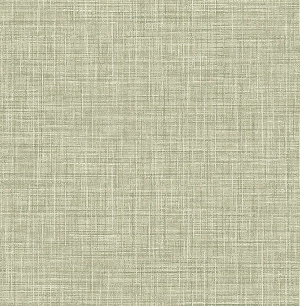 media image for Tuckernuck Green Linen Wallpaper 257