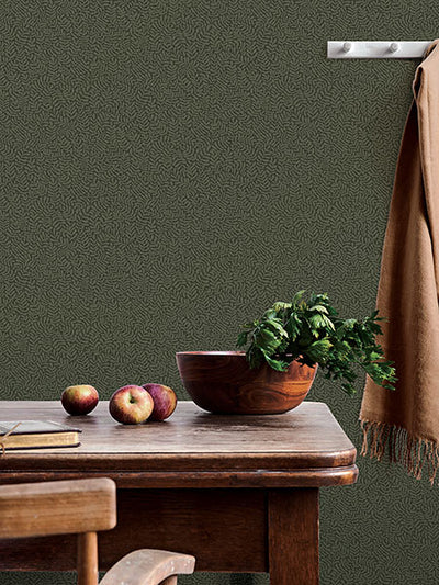 product image for Anna Dark Green Fern Trail Wallpaper 59