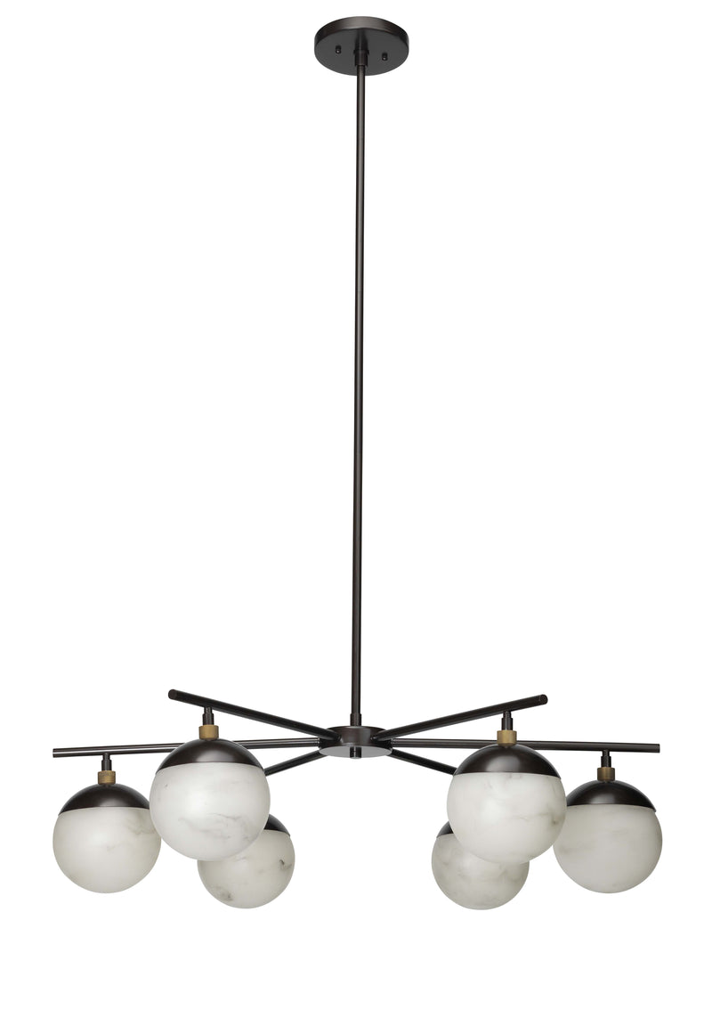 media image for metro 6 light chandelier by bd lifestyle 5metr6 chob 1 29