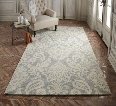 product image for Natal Hand Tufted Blue and Ivory Rug by BD Fine Roomscene Image 1 72