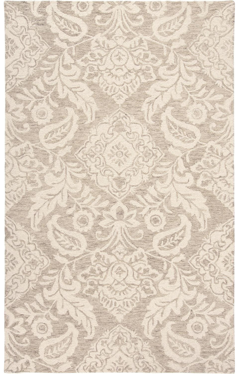 media image for Natal Hand Tufted Tan and Ivory Rug by BD Fine Flatshot Image 1 26