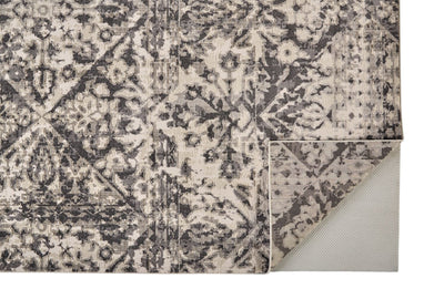 product image for Kiba Gray and Ivory Rug by BD Fine Fold Image 1 67