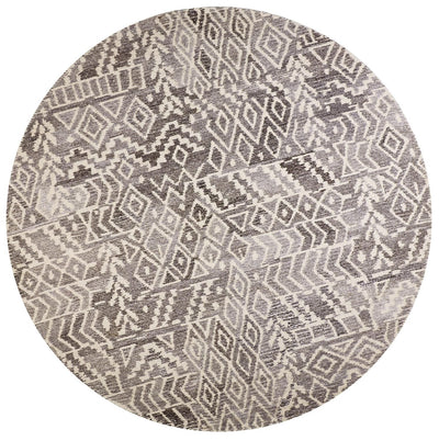 product image for Palatez Hand Tufted Gray and White Rug by BD Fine Flatshot Image 1 74