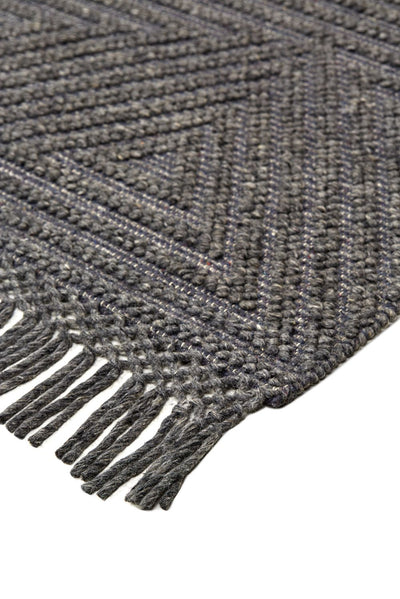 product image for Lavinda Hand Woven Charcoal Gray Rug by BD Fine Corner Image 1 46