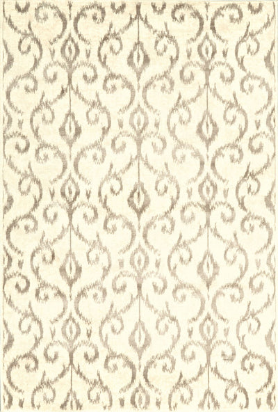 product image of Nahele Cream and Gray Rug by BD Fine Flatshot Image 1 596