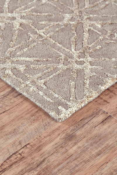 product image for Hartford Hand Tufted Tan and Ivory Rug by BD Fine Corner Image 1 15