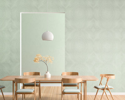 product image for Flow Wallpaper in Frost Mint 43