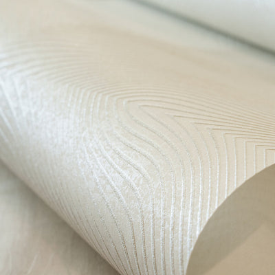 product image for Flow Wallpaper in Linen white 83