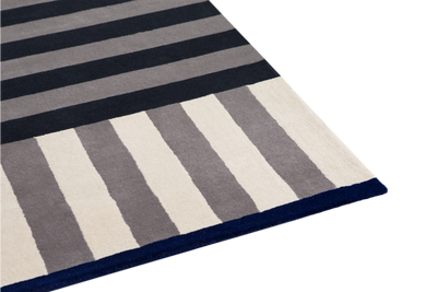 product image for Stripe Slate Medium Rug 3 50