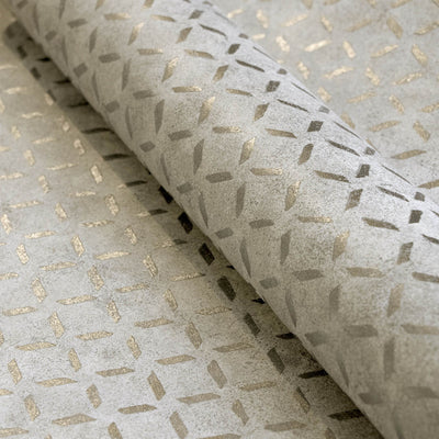 product image for Soho Wallpaper in Taupe Grey 36